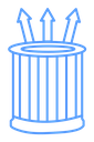 Air filter icon