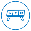 Air hockey icon