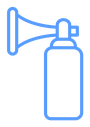 Air horn Color Outline icon