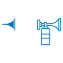 Air horn (2) icon