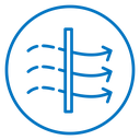 Air purification icon