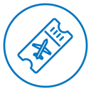 Air tickets icon