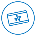 Air tickets icon