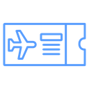 Airplane Ticket Stub icon