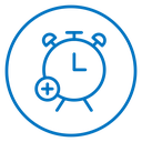Alarm plus icon