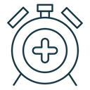 Alarm plus icon