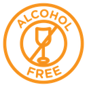Alcohol free icon