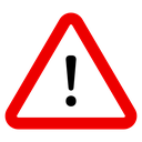 Alert sign icon