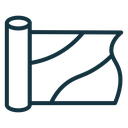 Aluminum foil icon