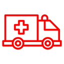 Ambulance Truck Cross icon