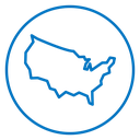 America map 4 icon