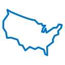 America map 4 icon