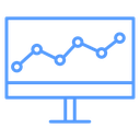 Analytics Monitor Chart icon