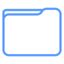 Angled Tab Folder icon
