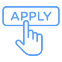 Apply Button Click icon