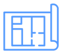 Architecture plan icon