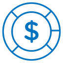 Asset allocation icon