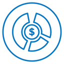 Asset allocation icon