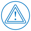 Attention sign icon