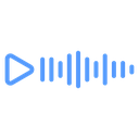Audio Play Waveform icon
