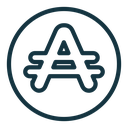 Austral sign icon