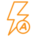 Auto flash icon
