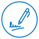 Autograph icon