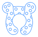 Baby orthopedic pillow icon