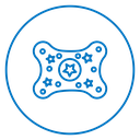 Baby orthopedic pillow icon