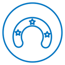 Baby orthopedic pillow icon