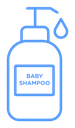 Baby shampoo icon