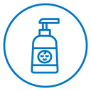 Baby shampoo icon