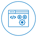 Back end icon
