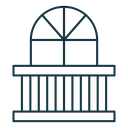 Balcony icon