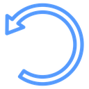 Banded Undo Arrow icon