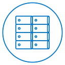 Banking locker icon