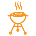 Barbecue grill icon