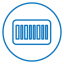 Barcode read Color Outline icon