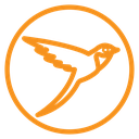 Barn swallow icon