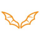 Bat wing icon