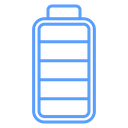 Battery Bars Color Outline icon