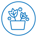 Berry shrubs and vines icon