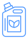 Biofuel canister icon