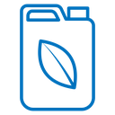 Biofuel canister icon