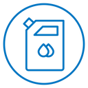 Biofuel canister icon