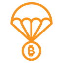Bitcoin airdrop icon