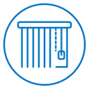 Blinds open 4 icon