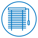 Blinds open icon
