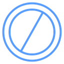 Blocked Color Outline icon
