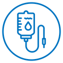 Blood bag icon